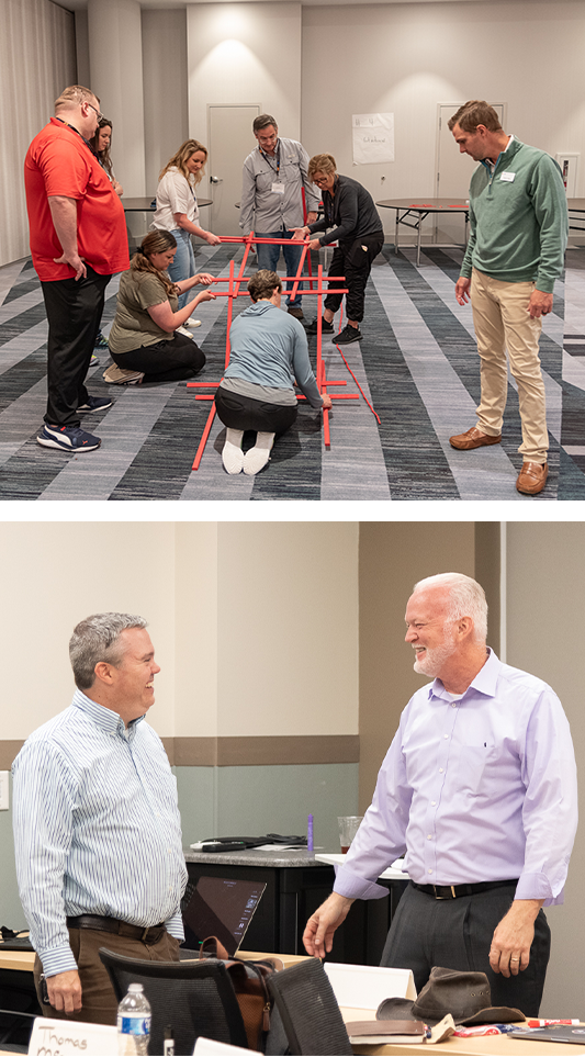 A collage of Local Government Leadership Program participants.